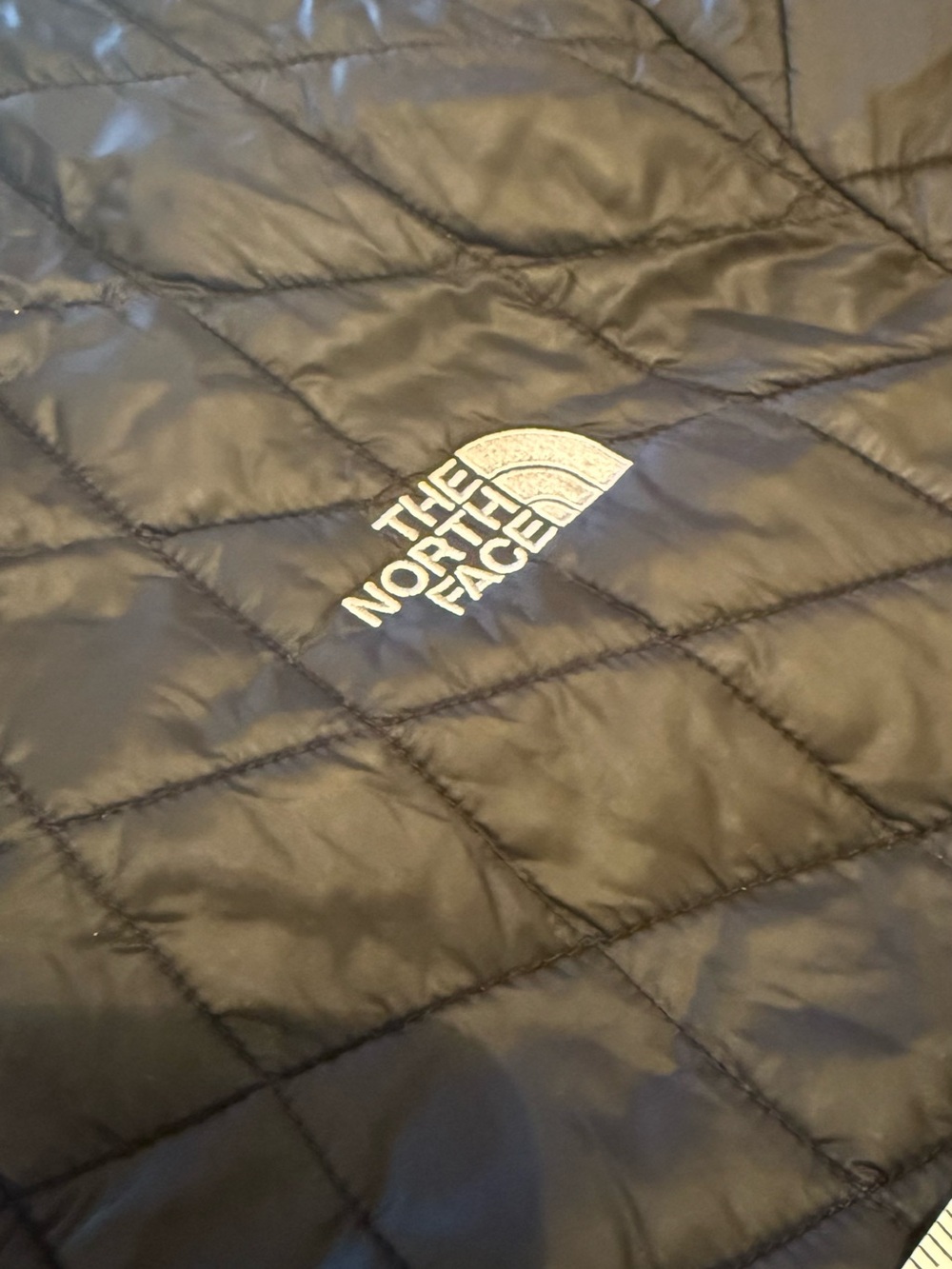 The North Face | Black Quilted Puffer Jacket | Kids XL Fits Women's M/L - Picture 14 of 15